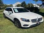 2017 Mercedes-benz Glc 300 4matic White vin: WDCG4KB3HF128169
