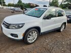 2016 Volkswagen Tiguan S Белый vin: WVGBV7AX2GW546168