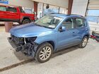 2018 Volkswagen Tiguan Limited Blue vin: WVGBV7AX9JK004323