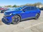 2021 Volkswagen Id.4 Pro S Blue vin: WVGTMPE27MP040007