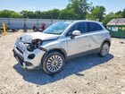 2016 Fiat 500x Lounge Silver vin: ZFBCFYDT6GP385034