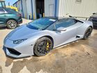 2015 Lamborghini Huracan Silver vin: ZHWUC1ZF9FLA01185