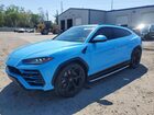 2022 Lamborghini Urus Blue vin: ZPBUA1ZL4NLA20817